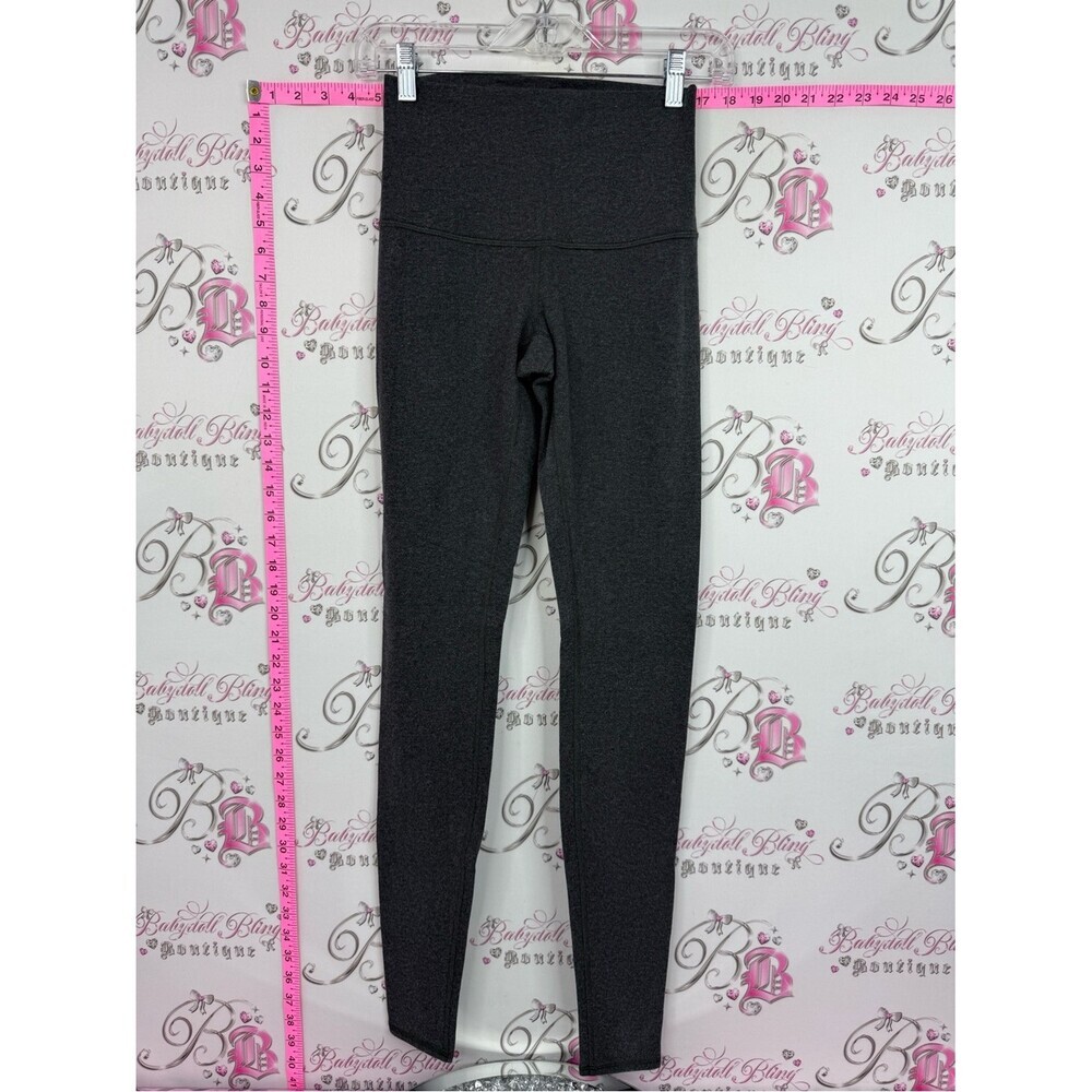 lululemon athletica leggings tights grey Black dark stretchy leggings pants